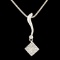 14K Gold 0.64ctw Diamond Pendant