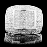 18K Gold 1.55ctw Diamond Ring