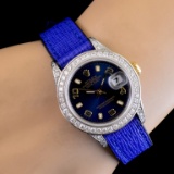 Rolex DateJust 2.00ctw Full Bust Diamond Watch