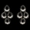 14K Gold 6.09ctw Diamond Earrings