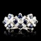 14K Gold 0.68ctw Sapphire & 0.28ctw Diamond Ring