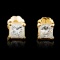 14K Gold 0.46ctw Diamond Earrings