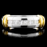 Platinum 0.42ctw Diamond Ring