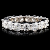 14K Gold 4.36ctw Diamond Ring