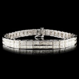 14K Gold 6.00ctw Diamond Bracelet