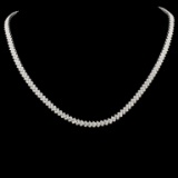 18K Gold 6.00ctw Diamond Necklace