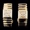 14K Gold 0.38ctw Diamond Earrings