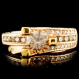 14K Gold 1.72ctw Diamond Ring