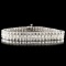 14K Gold 4.00ctw Diamond Bracelet