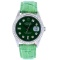 Rolex DateJust Diamond Lizard Green 36MM Watch