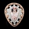 14K Gold 3.72ct Morganite & 0.71ctw Diamond Ring