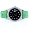 Rolex DateJust Diamond Black Green 36MM Wristwatc