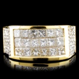 18K Gold 2.79ctw Diamond Ring