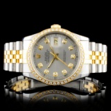 Rolex DateJust Diamond 36MM Wristwatch