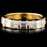 14K Gold 0.62ctw Diamond Ring