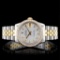 Rolex YG/SS DateJust Diamond Mid-Size 31MM Watch