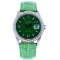 Rolex DateJust Diamond Lizard Green 36MM Wristwat