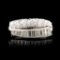 Platinum 1.26ctw Diamond Ring