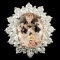 14K Gold 6.45ct Morganite & 2.70ctw Diamond Ring