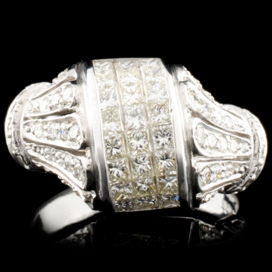 18K Gold 1.44ctw Diamond Ring