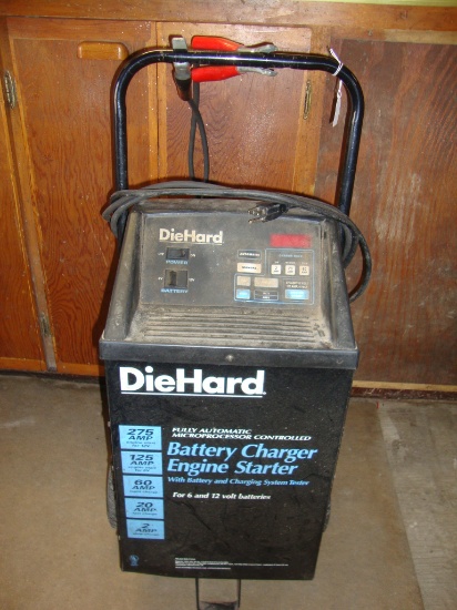 DieHard battery charger 6 & 12V