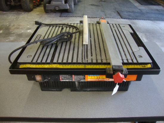 7" Diamond Wheel "Wet" tile saw