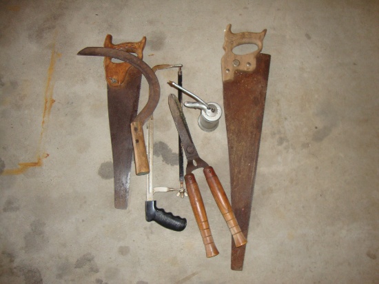 Assortment of hand tools