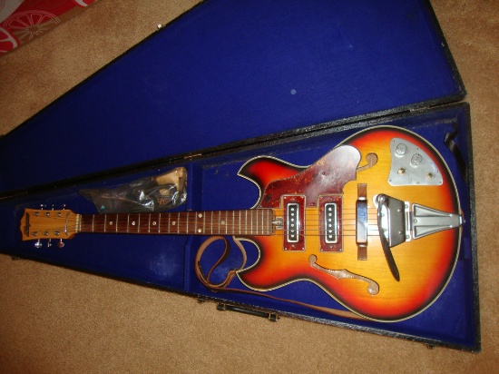 Kingston Electric Guitar with case