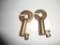 Brass RR Keys