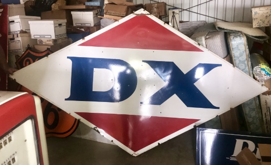 D-X DIAMOND VINTAGE PORCELAIN SIGN