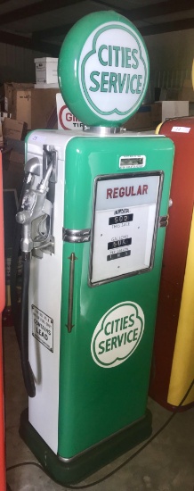 CITIES SERVICES Vintage gas pump