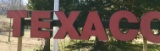 TEXACO LIGHTED LETTER SIGN