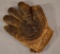 A.J Reach Antique Left Handed Baseball Fielders Glove Circa 1900.