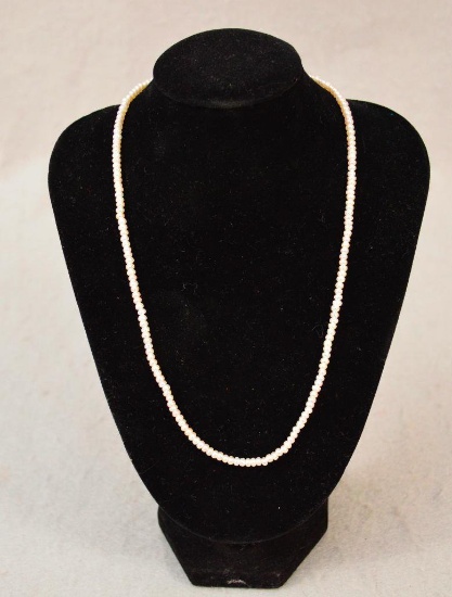 Freshwater Seed Pearl Necklace Choker Style