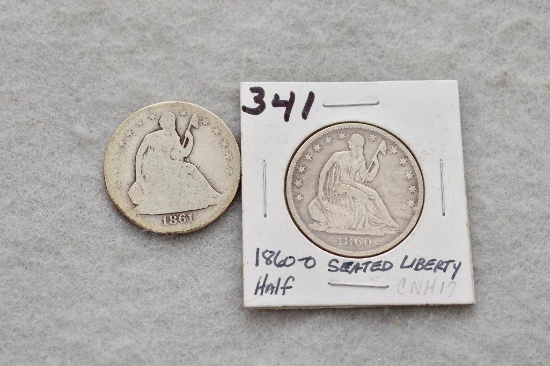 1860 & 1861 Seated Liberty