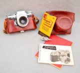 Edixa Reflex Camera W/ Lens, Case & Accessories