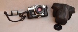 Olympus Om-1 Camera W/ Olympus Auto-s F=50mm Lens & Field Case