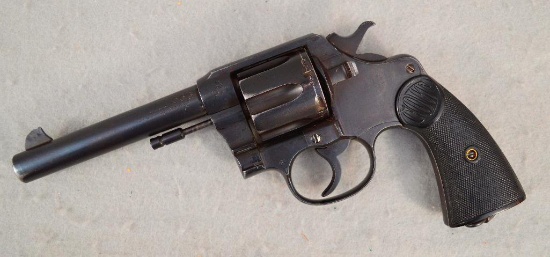 Colt 1916 New Service 455eley .45 Double Action Revolver W/ Case