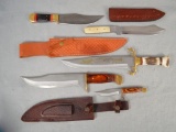 (4) Hunting Knifes