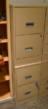 (2) 2-drawer Locking File Cabinets