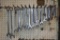 Large Lot Of Standard Combination Wrenches