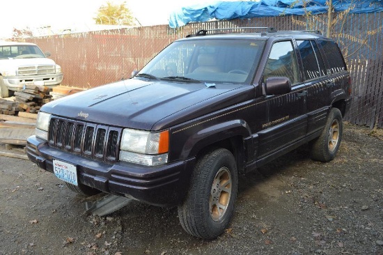 1996 Jeep Grand Cherokee Limited Edition 4 X 4, V8, At
