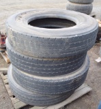 (4)11r22.5 Tires