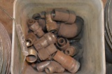 Bucket Of Misc. Pipe Fittings