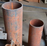 (3)large Gauge Pieces Of Pipe