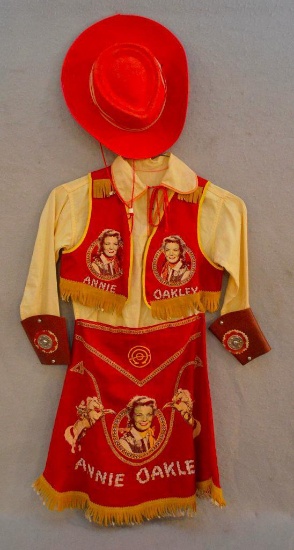 Vintage Child's Annie Oakley Outfit