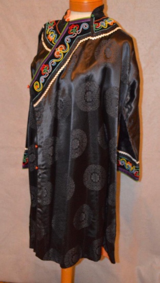 Brocade Manchurian Style Robe Purchased In Russia