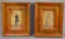Pair Of Framed 17th Century French Playing Cards