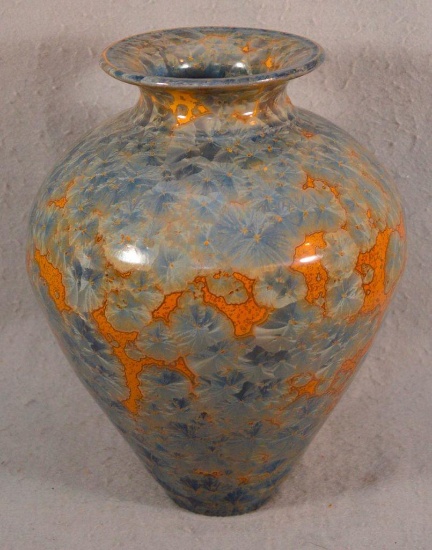 Phil Morgan Pottery Signed 13-1/2" Vase