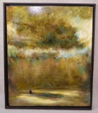 Framed Painting On Wood